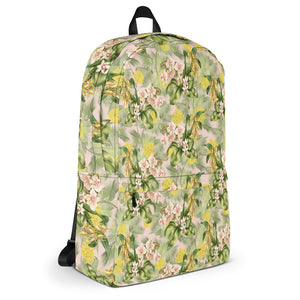 Orchid Pattern Backpack